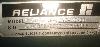Reliance Motor 61-PMDF-0240-T0-00 label view
