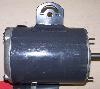 4M197 Dayton 1/2 HP 1075 RPM Motor, 48YZ Frame back view