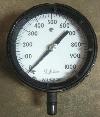 Pressure Gauge Duragauge 1000psi top view