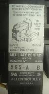 Allen-Bradley 500F-A0D93 B label view