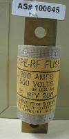 Federal Pacific Electric RF Fuse RFV 200