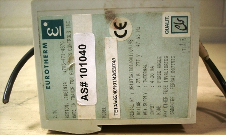 Eurotherm Control Model TE10A/82/40/101/42/53/74//